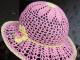 Mga naka-istilong summer crochet hat